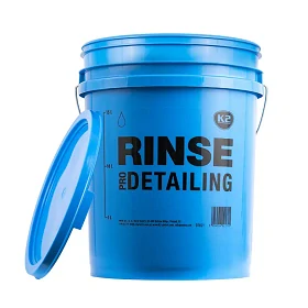 K2 WASH DETAILING - kbelík s ochrannou vložkou a víčkem 20 l, modrý