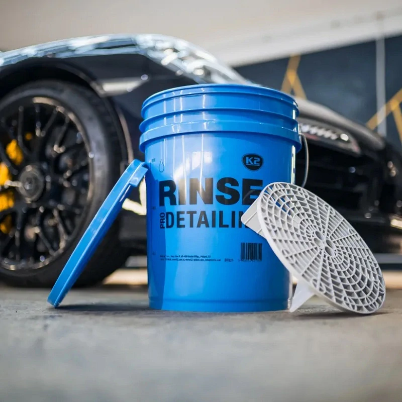 K2 WASH DETAILING - kbelík s ochrannou vložkou a víčkem 20 l, modrý
